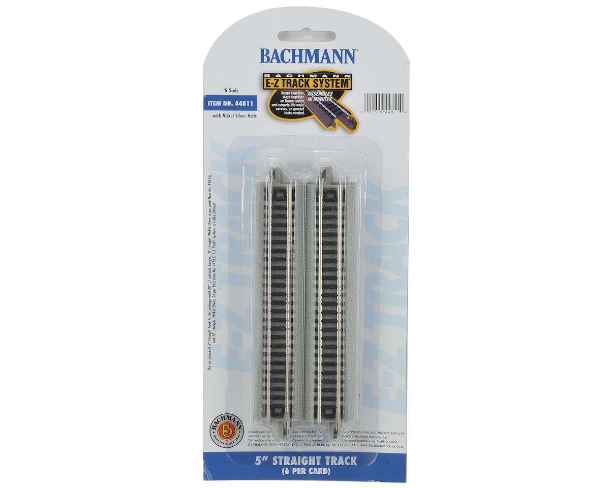 Bachmann 44811 N 5inch Straight Track (6pcs) - Hobbytech Toys