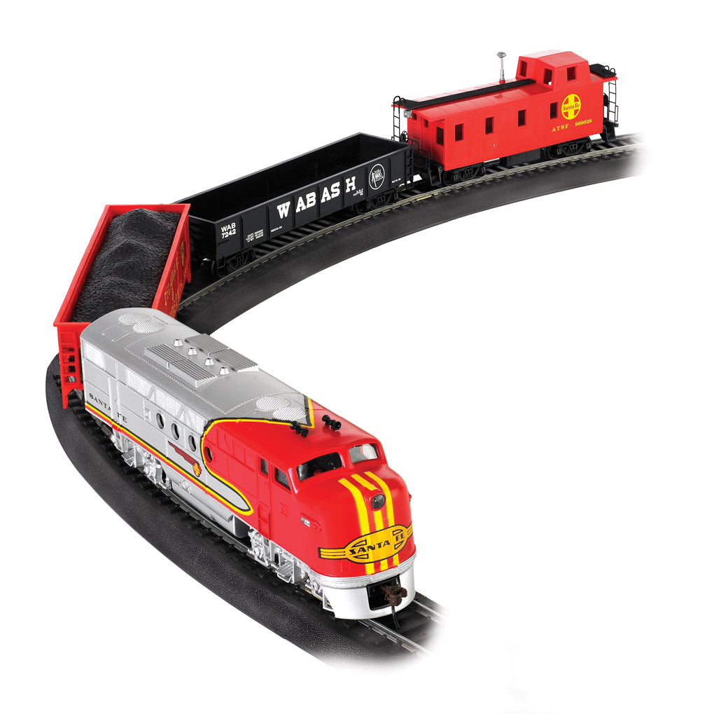 Bachmann 647 HO Santa Fe Flyer Train Set - Hobbytech Toys