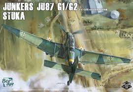 Border Model 1/35 Junkers Ju87 G1/G2 Stuka Plastic Model Kit [BF002] - Hobbytech Toys