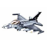 Sluban 0891 F-16C Falcon Fighter 521pc Kit - Hobbytech Toys