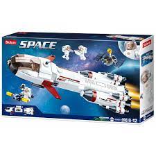 Sluban 0925 Space Saturn Expedition Rocket Kit 468pcs - Hobbytech Toys