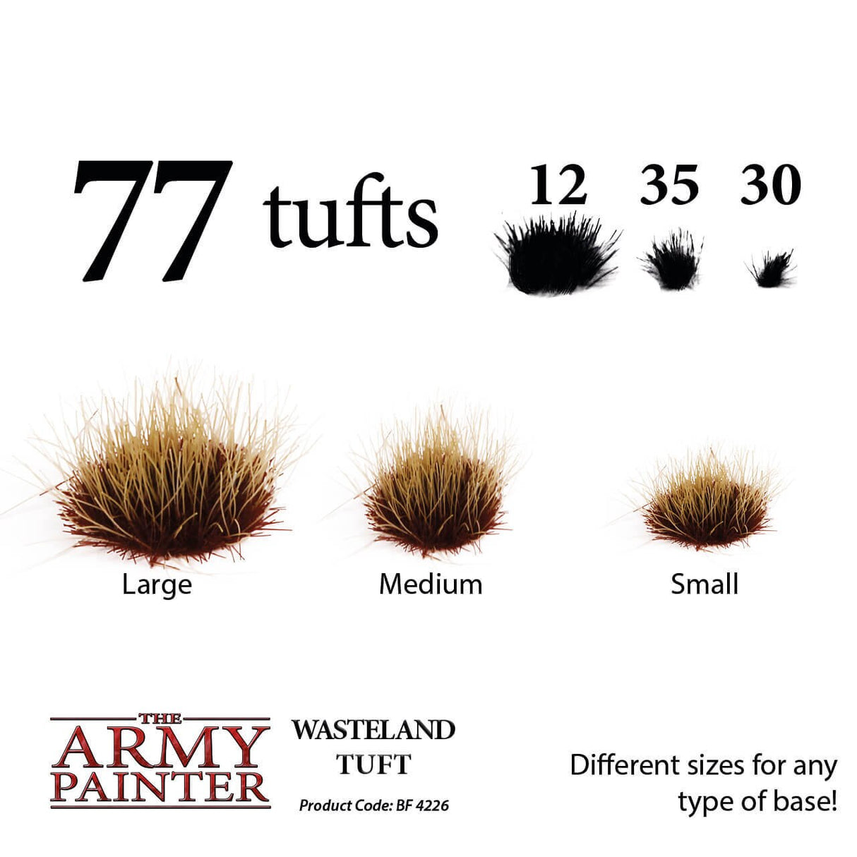 Army Painter BF4226 Wasteland Tuft The Army Painter TRAINS - SCENERY