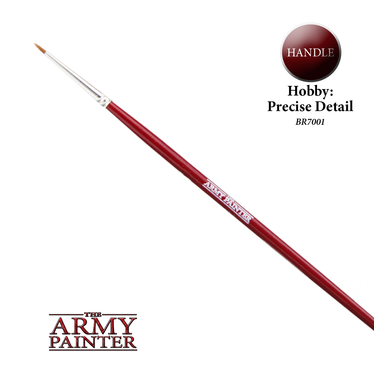 Army Painter BR7001 Hobby: Precise Detail Brush The Army Painter PAINT, BRUSHES & SUPPLIES