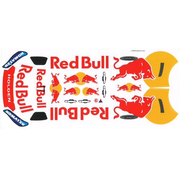 Bodyworx 1/10 Stickers Red Bull - Hobbytech Toys