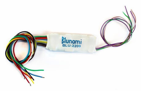 Soundtraxx 884607 Blunami BLU-2200 Tsunami 2 Sound Decoder, 2 Amp, Steam Locomotives (Collection 2) - Hobbytech Toys