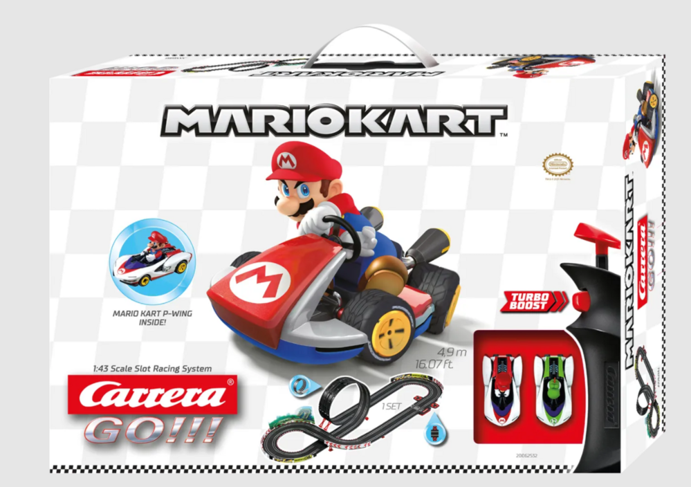 Carrera GO!!! 62532 Nintendo Mario Kart P-Wing Slot Car Set Carrera SLOT CARS