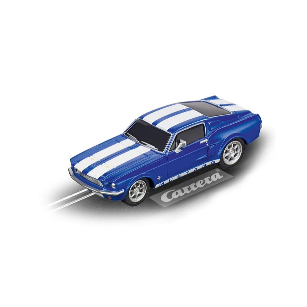 Carrera Go!!! Ford Mustang 1967 Racing Blue Carrera SLOT CARS
