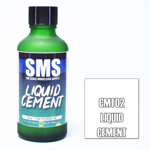 SMS CMT02 Liquid Cement 50ml Scale Modellers Supply SUPPLIES