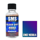 SMS CN02 Acrylic Lacquer Colour Shift NEBULA 30ml Scale Modellers Supply PAINT, BRUSHES & SUPPLIES