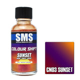 SMS CN03 Acrylic Lacquer Colour Shift SUNSET 30ml Scale Modellers Supply PAINT, BRUSHES & SUPPLIES