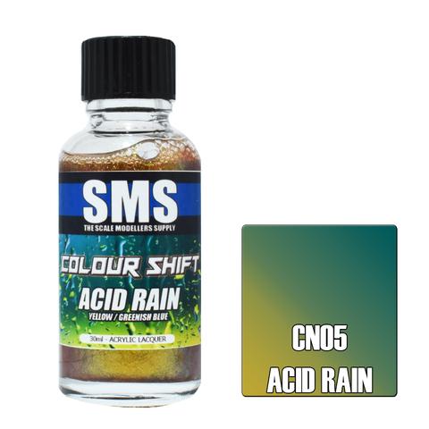 SMS CN05 Acrylic Lacquer Colour Shift ACID RAIN 30ml Scale Modellers Supply PAINT, BRUSHES & SUPPLIES