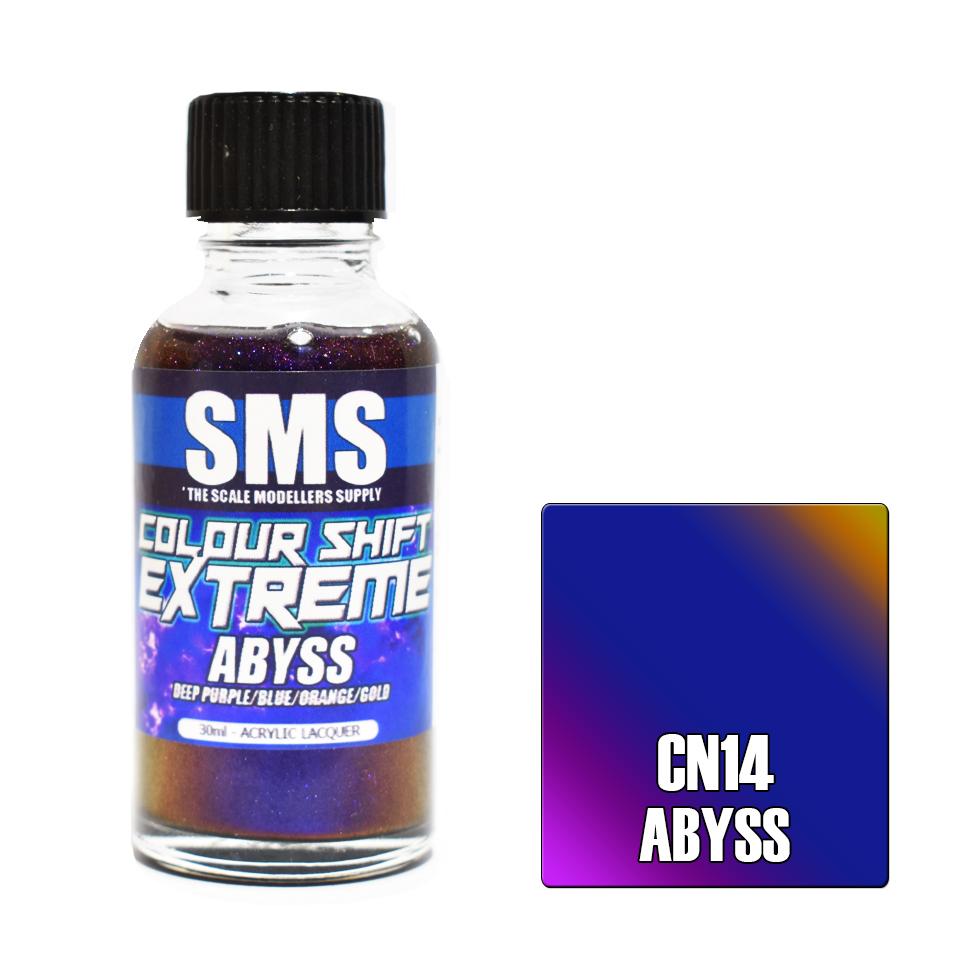 SMS CN14 Acrylic Lacquer Colour Shift Extreme Abyss 30ml Scale Modellers Supply PAINT, BRUSHES & SUPPLIES