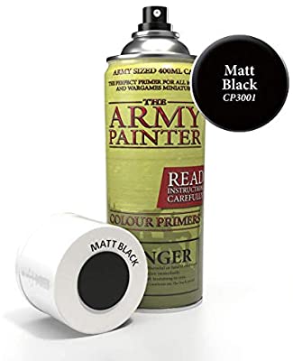 Army Painter CP3001 Matt Black Undercoat The Army Painter PAINT, BRUSHES & SUPPLIES