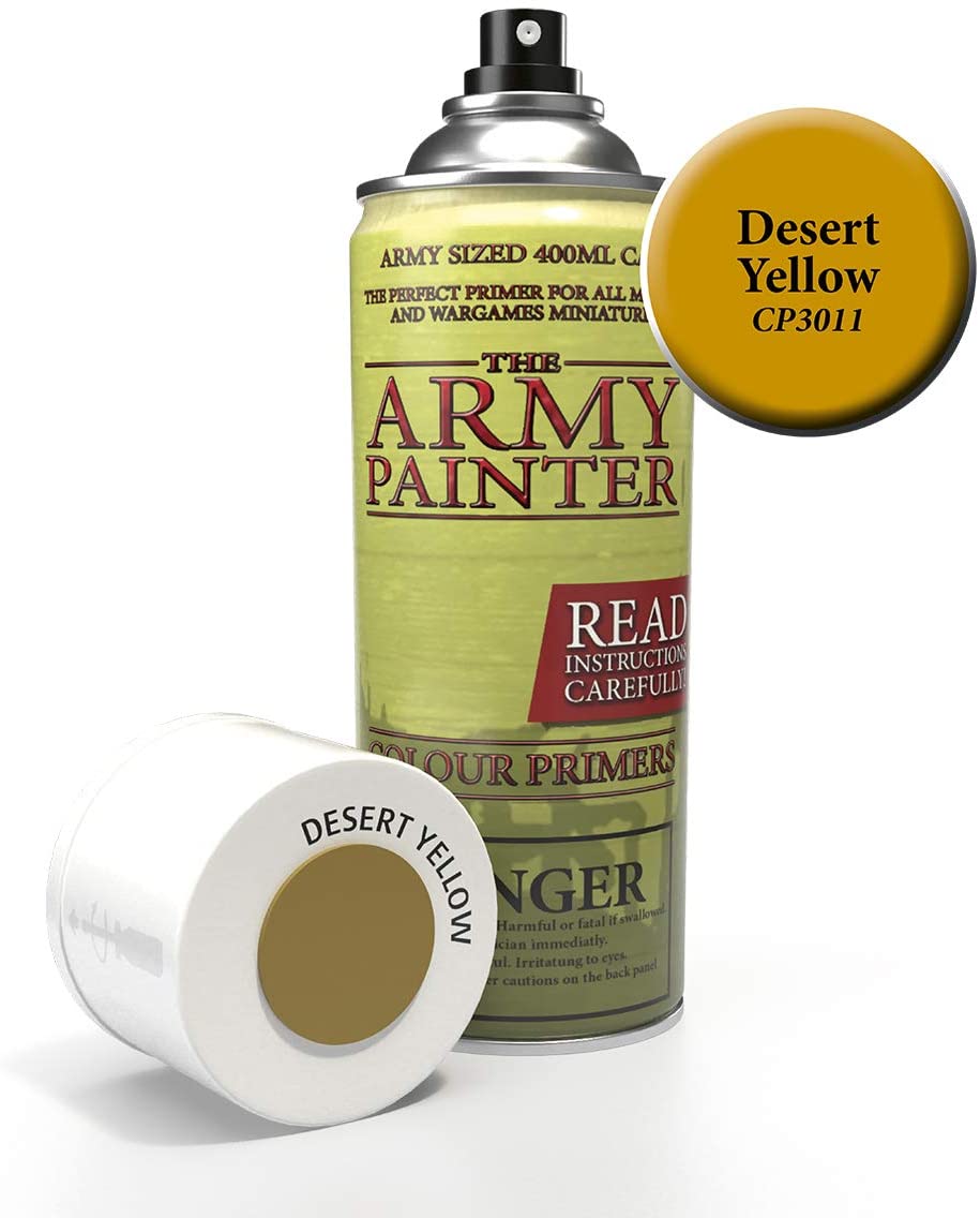 Army Painter CP3011 Desert Yellow The Army Painter PAINT, BRUSHES & SUPPLIES