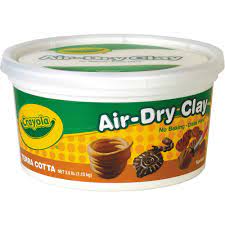 Crayola Air Dry Clay Terracotta 1Kg - Hobbytech Toys