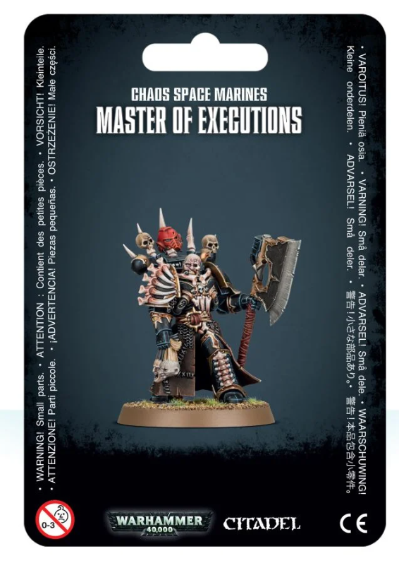 GW 43-44 Chaos Space Marines: Master Of Executions - Hobbytech Toys