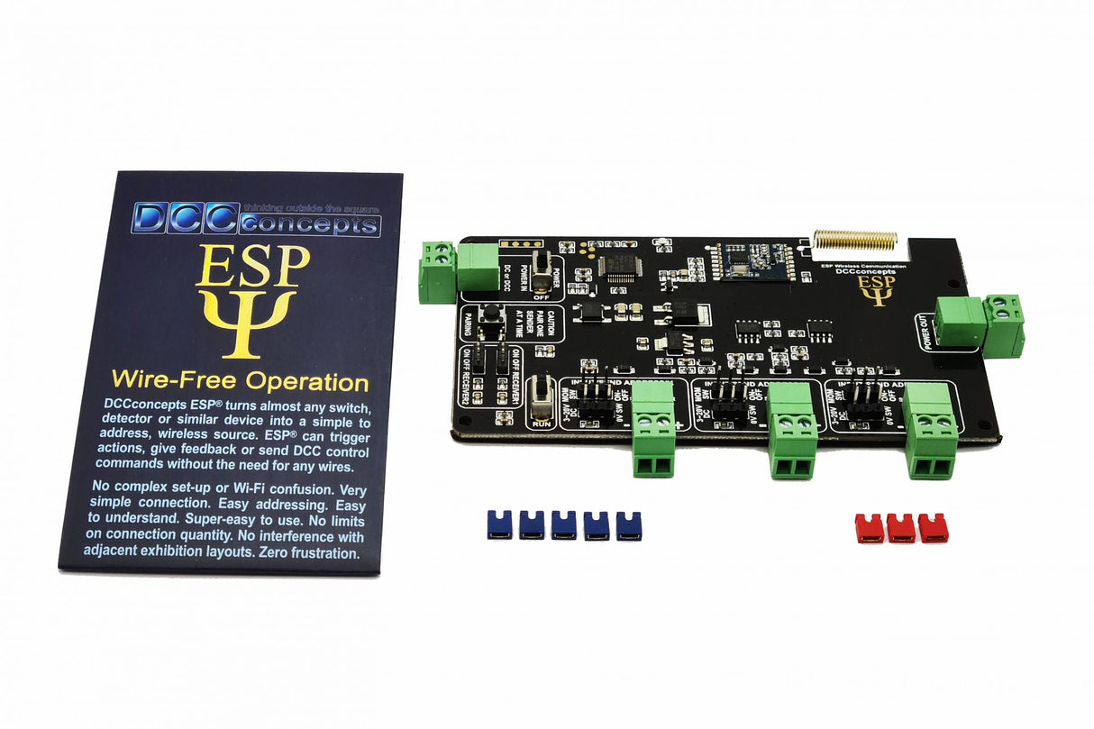 DCC Concepts ESPS.3 ESP 3-Output DCC Transmitter - Hobbytech Toys