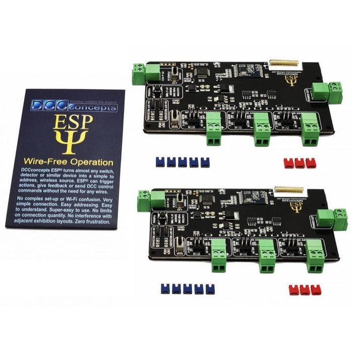 DCC Concepts ESPS.6 ESP 3-Output DCC Transmitter 2 Pack - Hobbytech Toys