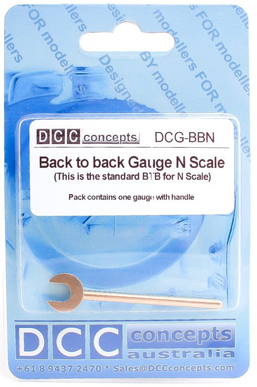 DCC Concepts DCG-BBN Back to Back N Scale (Standard) 7.65mm DCC Concepts TRAINS - N SCALE