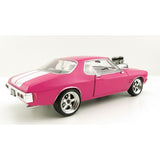 DDA 1/24 1973 Pink/White Blown HQ Holden Monaro - Hobbytech Toys