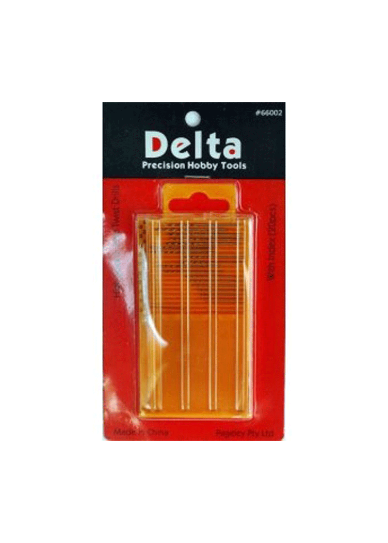 DELTA 66002 MICRO NUMBER DRILL BITS 61-80 20 Delta TOOLS
