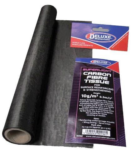 Deluxe Materials BD62 Carbon Tissue (75 x 33cm) Deluxe Materials SUPPLIES