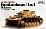 Mono X Dragon 1/35 Panzerkampfwagen II Ausf. F Plastic Model Kit - Hobbytech Toys
