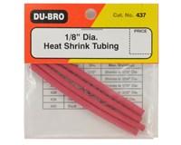 Dubro 437 Heat Shrinkwrap 1/8 Red DU-BRO ELECTRIC ACCESSORIES