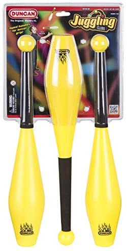 Duncan Juggling Clubs Set of 3 Yellow Duncan TOY SECTION