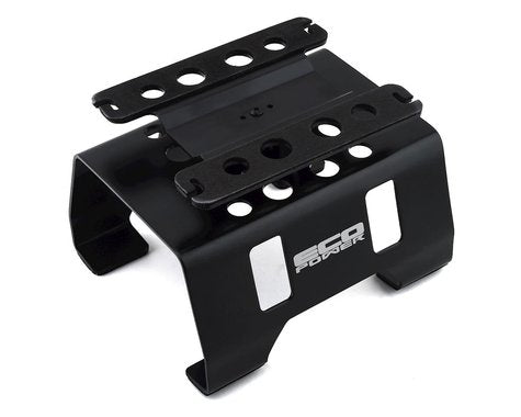 EcoPower Rotating 1/10 & 1/8 Aluminum Car Stand w/Shock Holder EcoPower RC CARS - PARTS