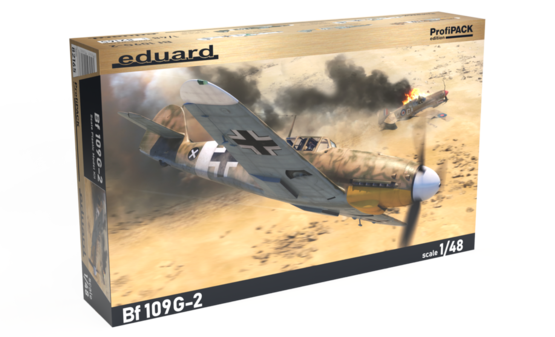 Eduard 82165 1/48 Bf 109G-2 Plastic Model Kit Eduard PLASTIC MODELS