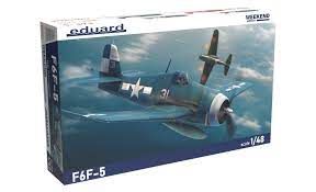 Eduard 1/48 F6F-5 Plastic Model Kit [84181] - Hobbytech Toys