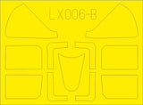 Eduard LX006 1/24 F6F-5 TFace Mask Set (Airfix) Eduard PLASTIC MODELS