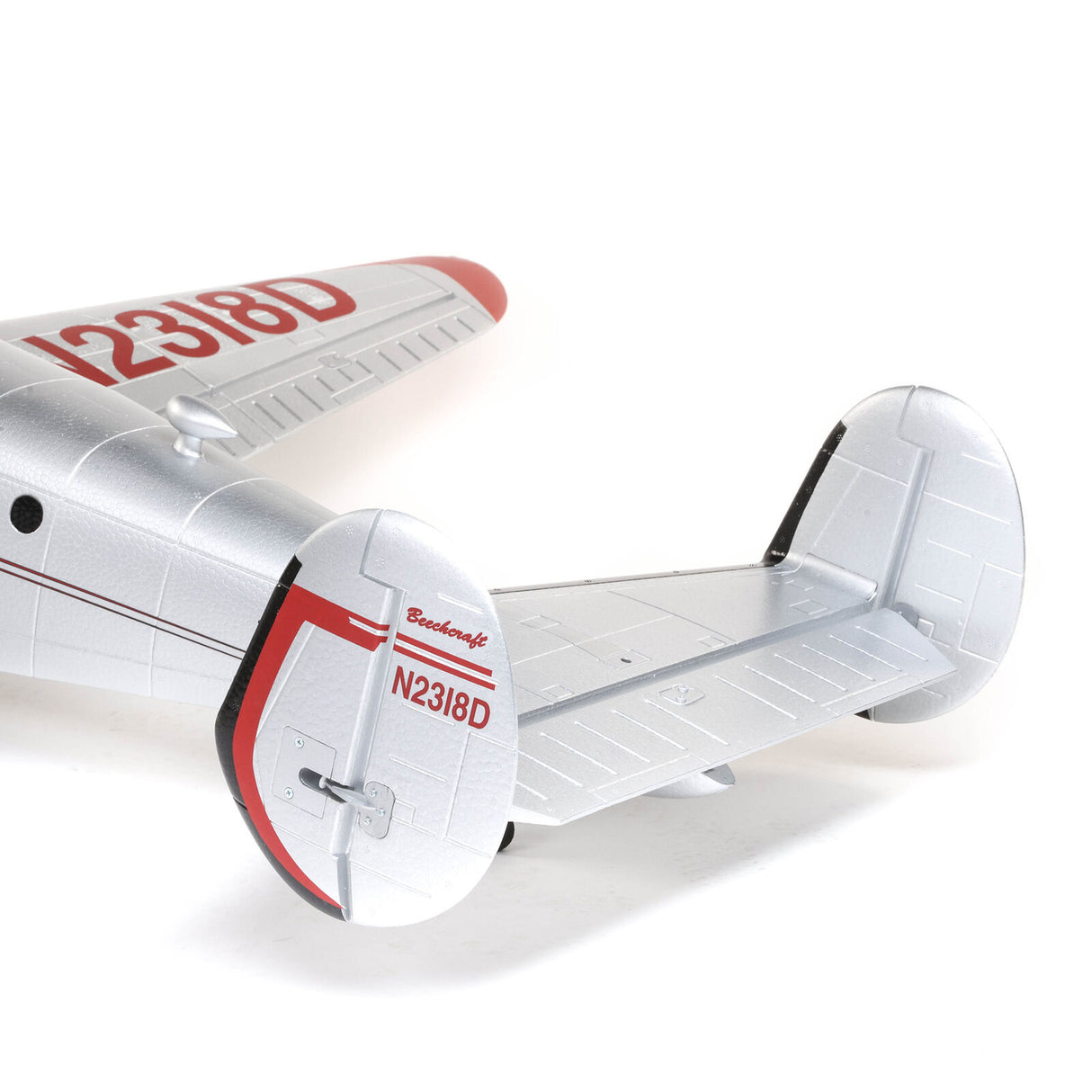 E-Flite Twin Beech D18 1.5m RC Plane, BNF Basic - Hobbytech Toys
