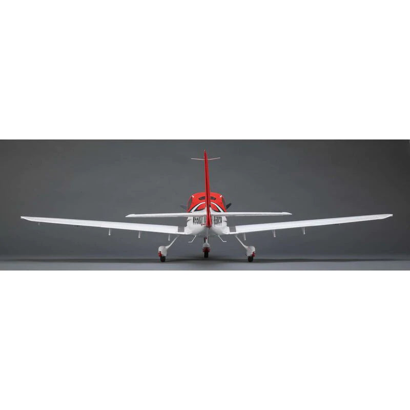 E-Flite Cirrus SR22T Red 1.5m V2 with Smart Technology, BNF Basic - Hobbytech Toys