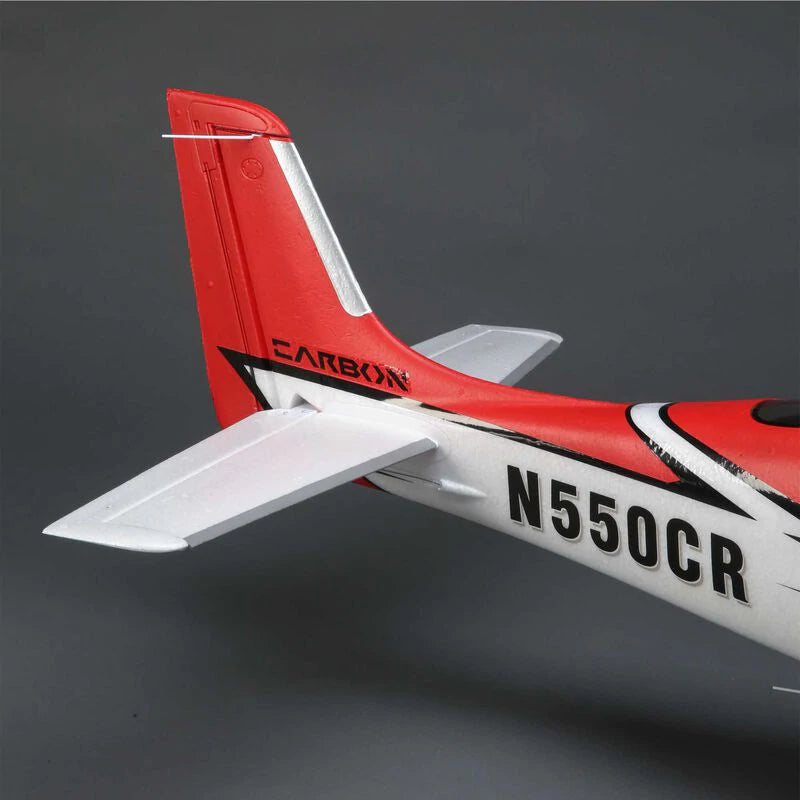 E-Flite Cirrus SR22T Red 1.5m V2 with Smart Technology, BNF Basic - Hobbytech Toys