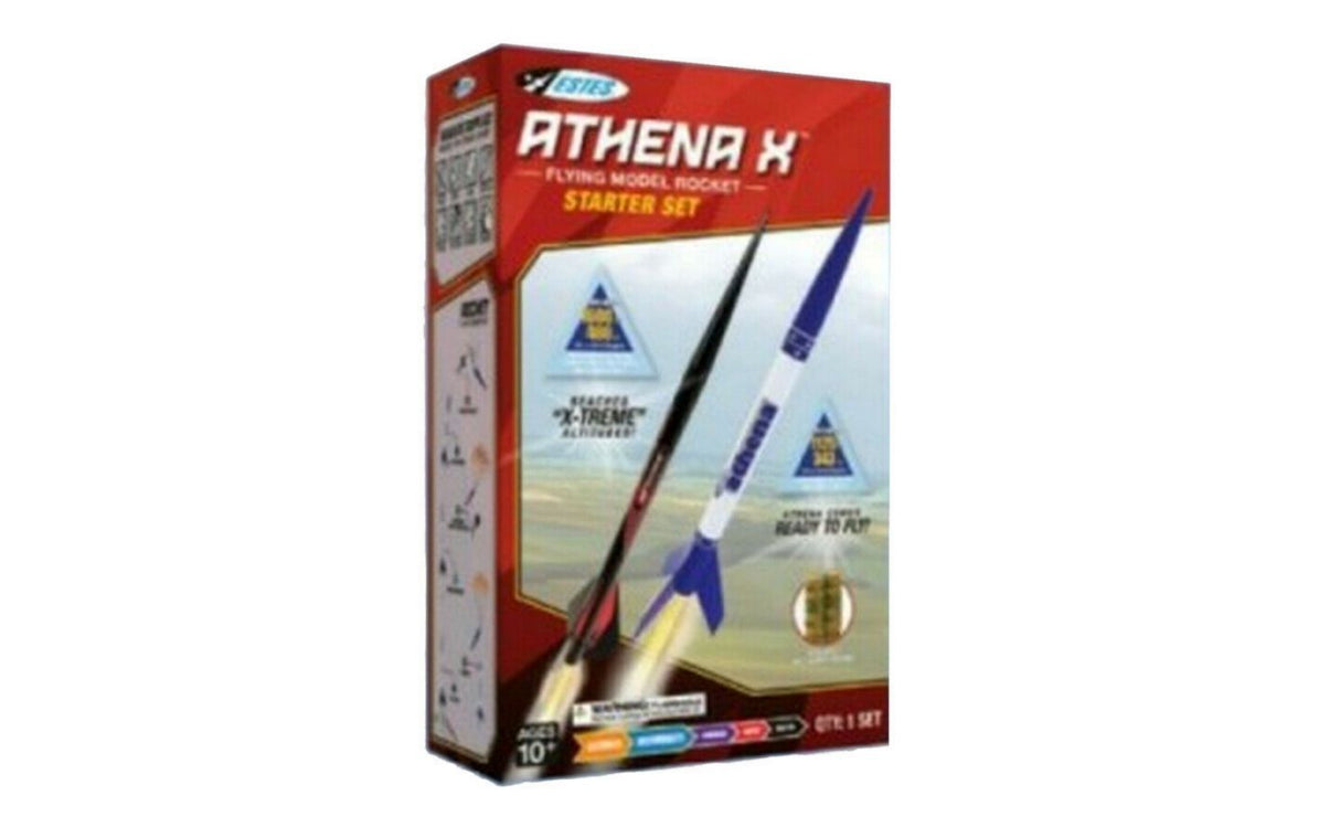 Estes Athena X Beginner Model Rocket Starter Set [5304] - Hobbytech Toys