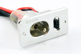 Etronix Alu Power Switch Silver Deans Plugs - Hobbytech Toys