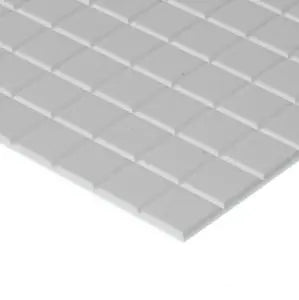 Evergreen 4505 Styrene Tile Sheet 6.3mm Tiles - 1.0x150x300mm / .040x6x12" (1pc) Evergreen Styrene SUPPLIES
