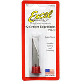 Excel 20002 NO. 2 Super Sharp Straight Blades (5pcs) Excel TOOLS