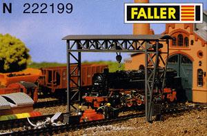 Faller N Gantry Crane - 3-13/32 x 6 x 2-9/32"  8.5 x 15 x 5.7cm - Hobbytech Toys