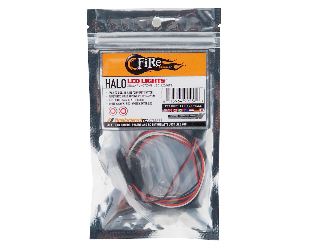 Firebrand RC Halos Dual Function LED Lights (Red w/White Halo) Firebrand RC RC CARS - PARTS