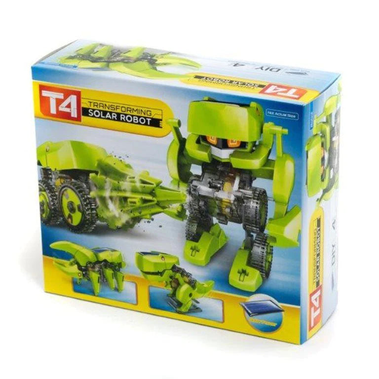 Johnco - T4 Transforming Solar Robot - Hobbytech Toys