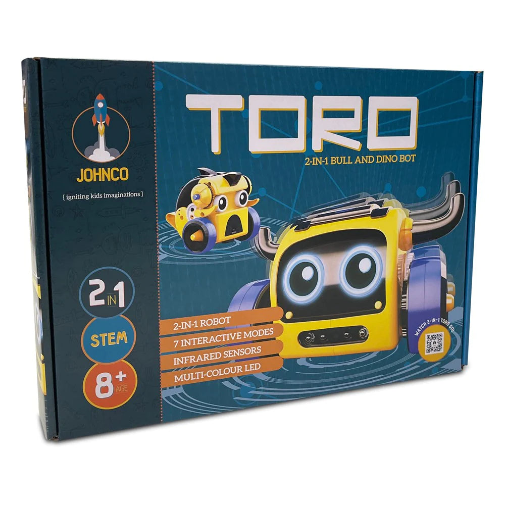 Johnco - Toro - 2 in 1 Bull & Dinobot - Hobbytech Toys