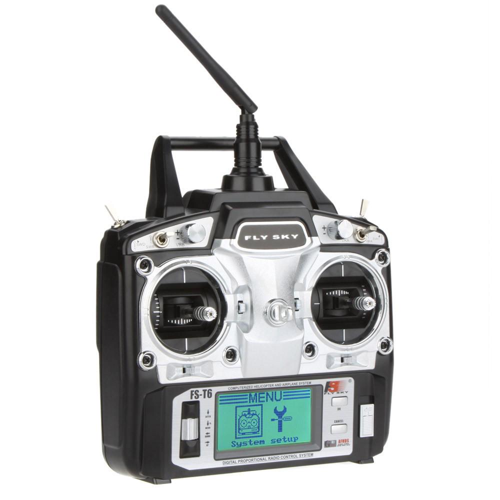 Flysky T6 6 Channel 2.4ghz Aircraft Remote & Receiver - Hobbytech Toys