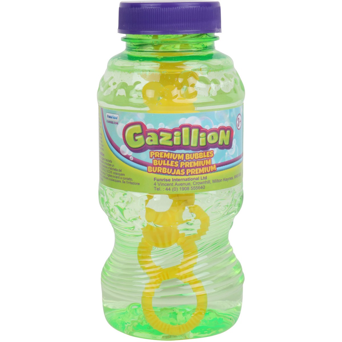 Gazillion Bubbles Solution 230ml Bottle NULL TOY SECTION