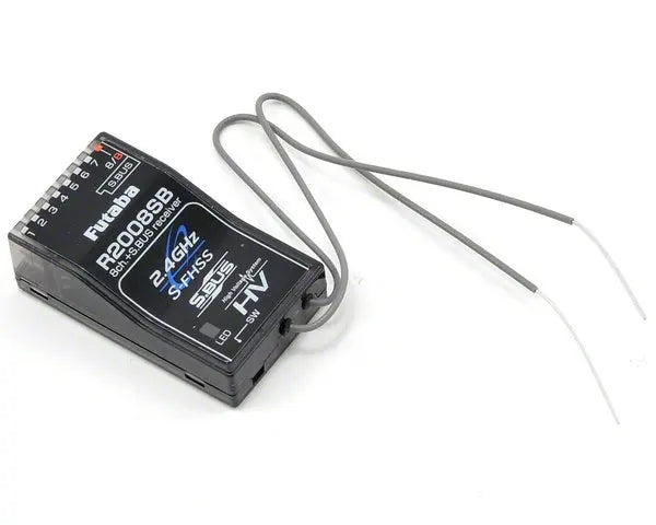 Compact 8-Channel 2.4GHz FHSS S.Bus Receiver for RC Hobby Gear