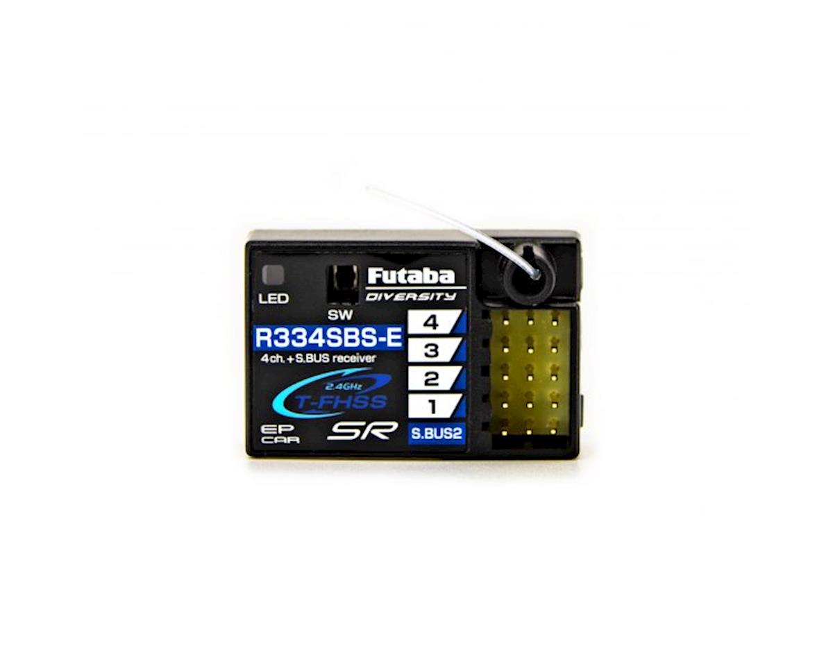 Compact 4-channel 2.4GHz T-FHSS SR S.Bus2 receiver from Futaba for electric models