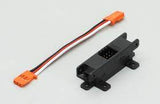 Compact Futaba Sbus 6-way terminal box with orange connector, engineered for efficient radio control device connections.