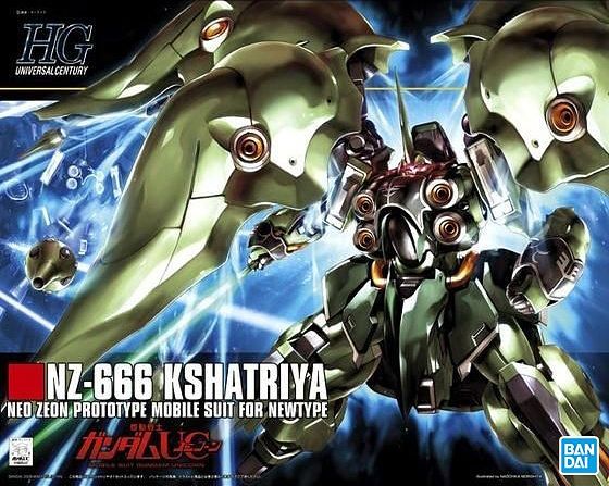 Bandai 5058263 1/144 HGUC NZ-666 Kshatriya Bandai GUNDAM